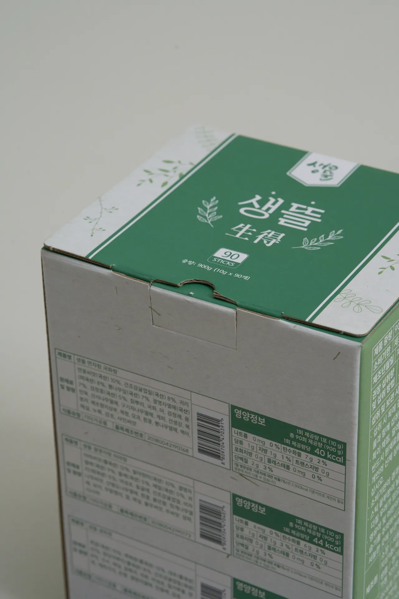 건기식 RRP 박스 제작 사례 상세 4 — SC240 + K K E골