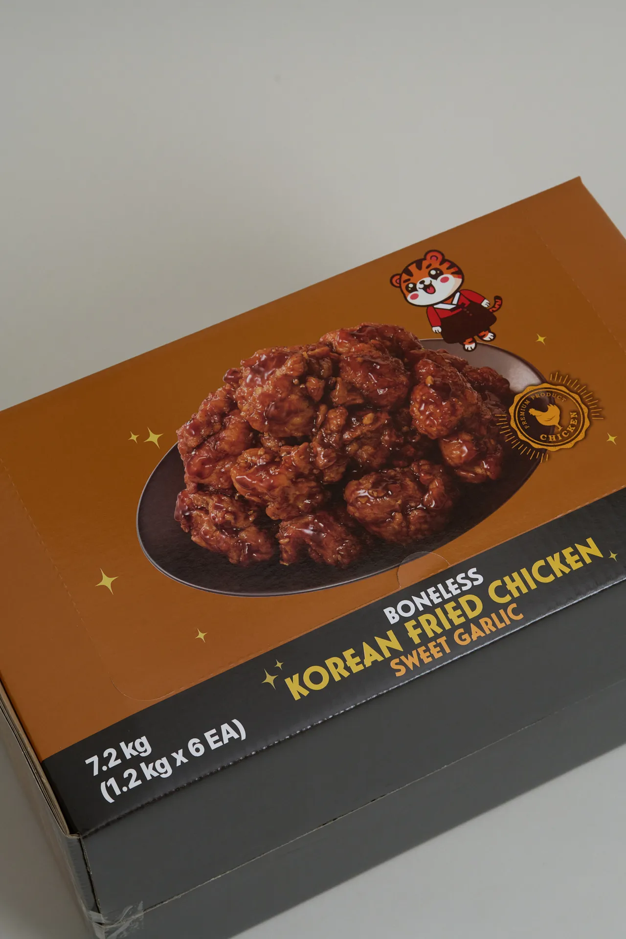 수출용 치킨 RRP 박스 제작 사례 상세 3 — SC + KLB S S K K BB골