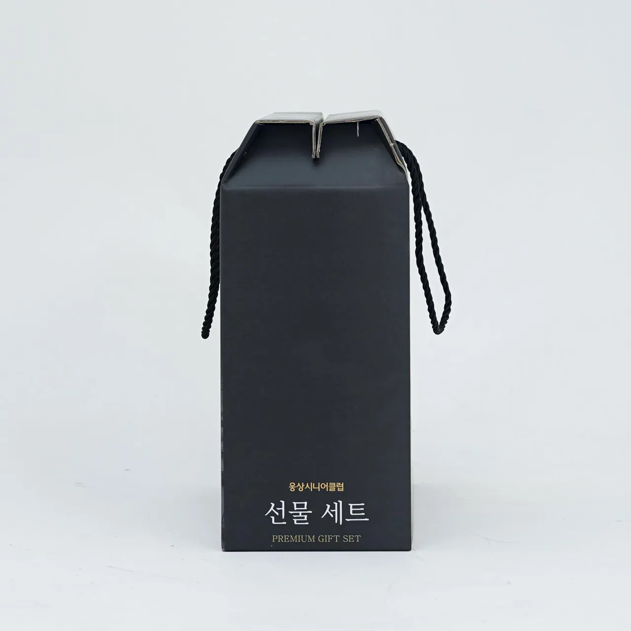 김 선물 패키지 제작 사례 상세 2 — 스노우지 + WK K E골