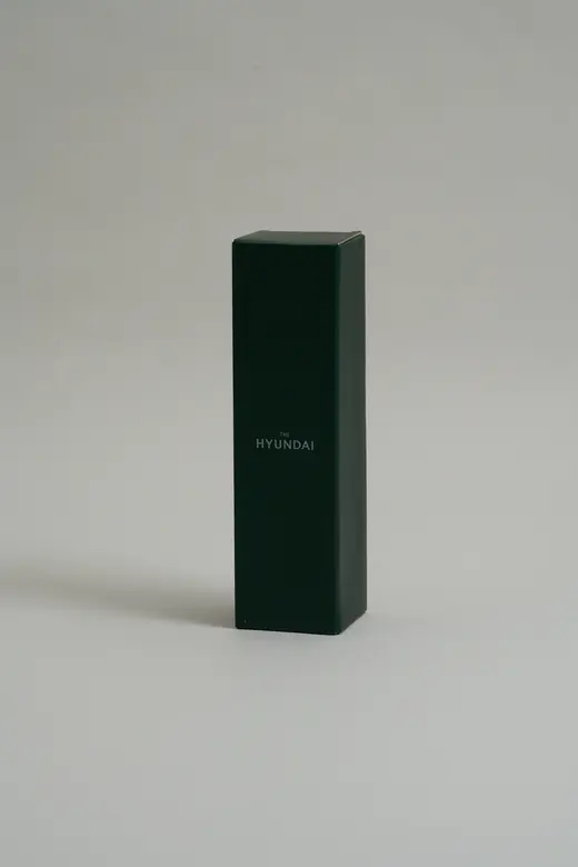 현대백화점 삼면접착 박스 제작 사례 — 삼면접착 구조, 옵셋 인쇄에 무광코팅
